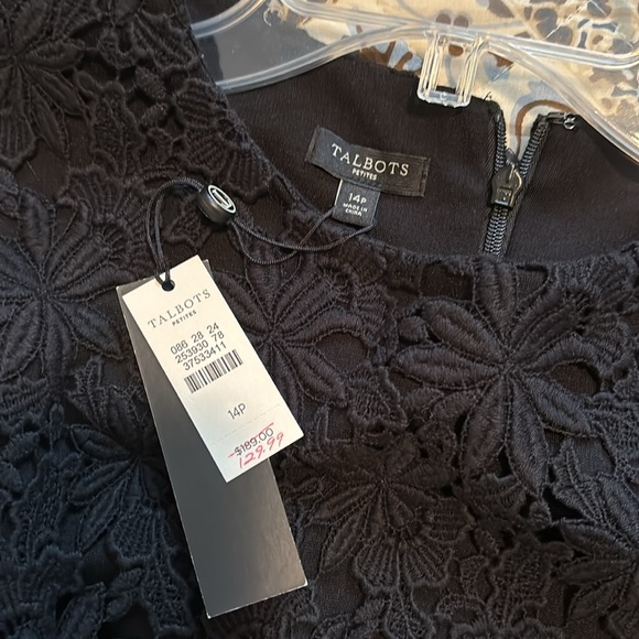 Woman’s Talbots black 14p dress. - Picture 5 of 10